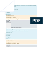 Cuestionario de Evaluacion