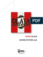 Olaya Sound System - Rider