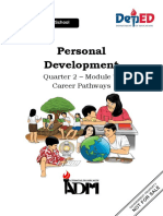Personal Development: Quarter 2 - Module 7: Career Pathways