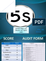 Final 5th 5s Audit of FAL