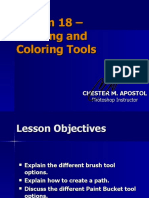 Photoshop Lesson on Painting and Coloring Tools