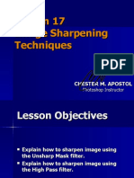 Photoshop Lesson 17 - Image Sharpening Techniques