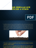 Sembrar Semillas Que Beneficien A Otros