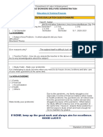 EDSP Quantitative and Qualitative Form