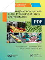 (Innovations in Agricultural & Biological Engineering) Goyal, Megh Raj_ Khan, Khursheed a._ Paul, Prodyut K._ Sehrawat, Rachna - Technological Interventions in the Processing of Fruits and Vegetables