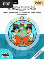 21 Century Literature From The Philippines and The World: Quarter 1