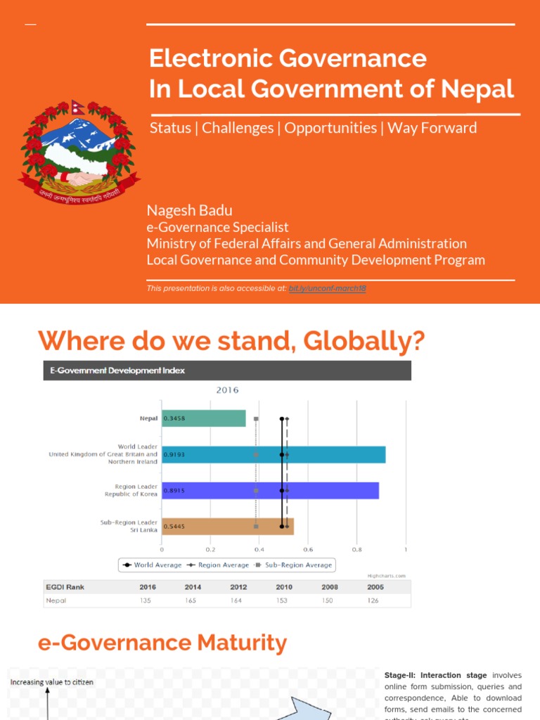 Electronic Governance in Local Government of Nepal: Status - Challenges ...