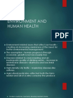 Environment and Human Health