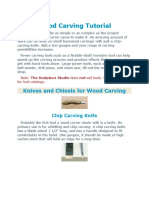 Wood Carving Tutorial