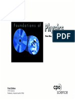 Foundations of Physics Tom Hsu