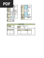 Sheet Calculations