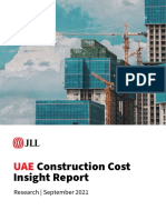 Construction Cost Insight Report: Research - September 2021