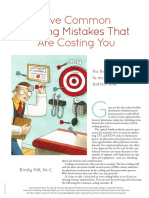 Five Common Mistakes Costing You