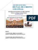 Los dos juicios de Dios: El Tribunal de Cristo y el Juicio Final