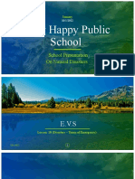 New Happy Public School: School Presentation On Natural Disasters