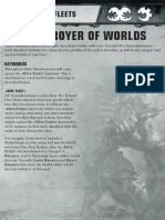 The Destroyer of Worlds: Tyranid Hive Fleets