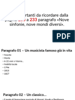 Classicismo - Argomenti Da Ricordare Di Pagina 230, 231, 232, 234 (Nove Sinfonie, Nove Mondi Diversi)