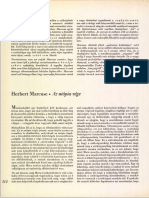 Herbert Marcuse - Az Utópia Vége (Világosság, 1970. 8-9.)