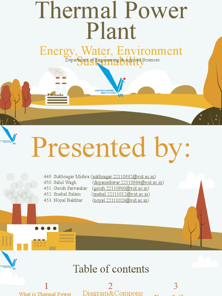 Overview of Thermal Power Plants | PDF | Steam | Heat Exchanger