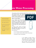 Protein Water Processing