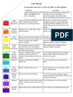 Color Therapy Handout
