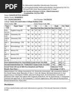 Marksheet