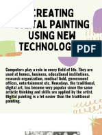 Creating Digital Painting Using New Technologies