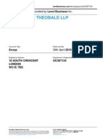 Gardiner & Theobald LLP: Annual Accounts Provided by Level Business For
