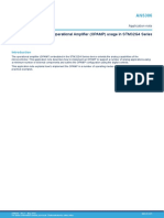 Operational Amplifier (OPAMP) Usage in STM32G4 Series: Application Note