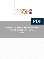 Work Zone Manual For The Emirateof Abu Dhabi
