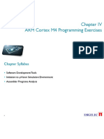 Cortex M4 Programming Exercises