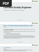 Certified Quality Engineer | PDF | System | Test (Assessment)