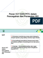 Peran Vct-Pitc Dalam Pencegahan, Perawatan