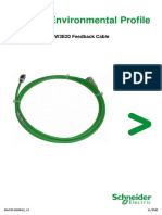 Product Environmental Profile: VW3E20 Feedback Cable