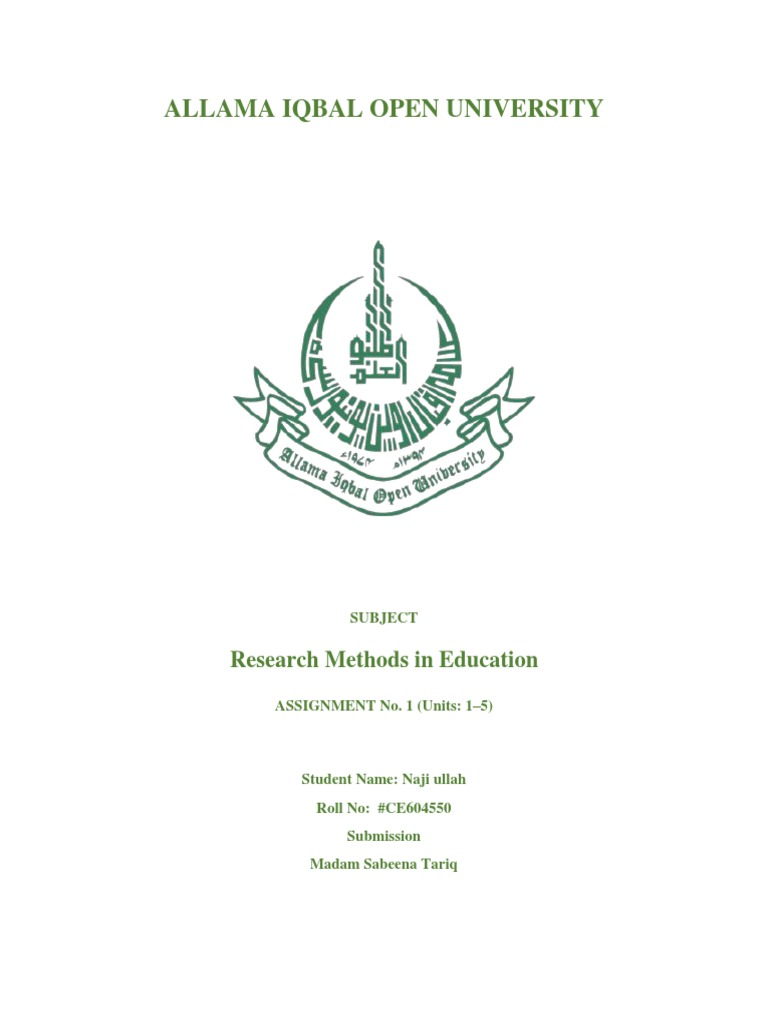Research Methods in Education Overview | PDF | Survey Methodology ...