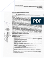 DECLARACIÓN DE INVESTIGADO Rafael Martín VELÁSQUEZ PELÁEZ. Cf. N.° 1121-2019. Tercer Despacho, Primera Fiscalía Lima. 7 Págs