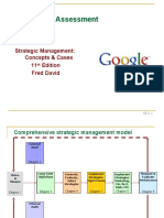 The External Assessment: Strategic Management: Concepts & Cases 11 Edition Fred David