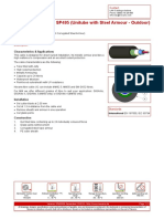 UC SP495 (Unitube With Steel Armour - Outdoor) : Characteristics & Applications