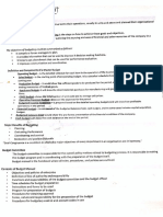 Short-Term Planning or Profit Planning - 5 of Financial and Other Resources of The Company Ina