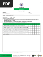 COT Form S.Y. 2021-2022 Proficient Teacher