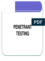 Penetrant Testing