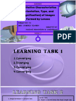 Qualitative Characteristics (Orientation, Type, and Magnification) of Images Formed by Lenses