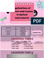 Applications of Mirrors and Lenses in Optical Instruments