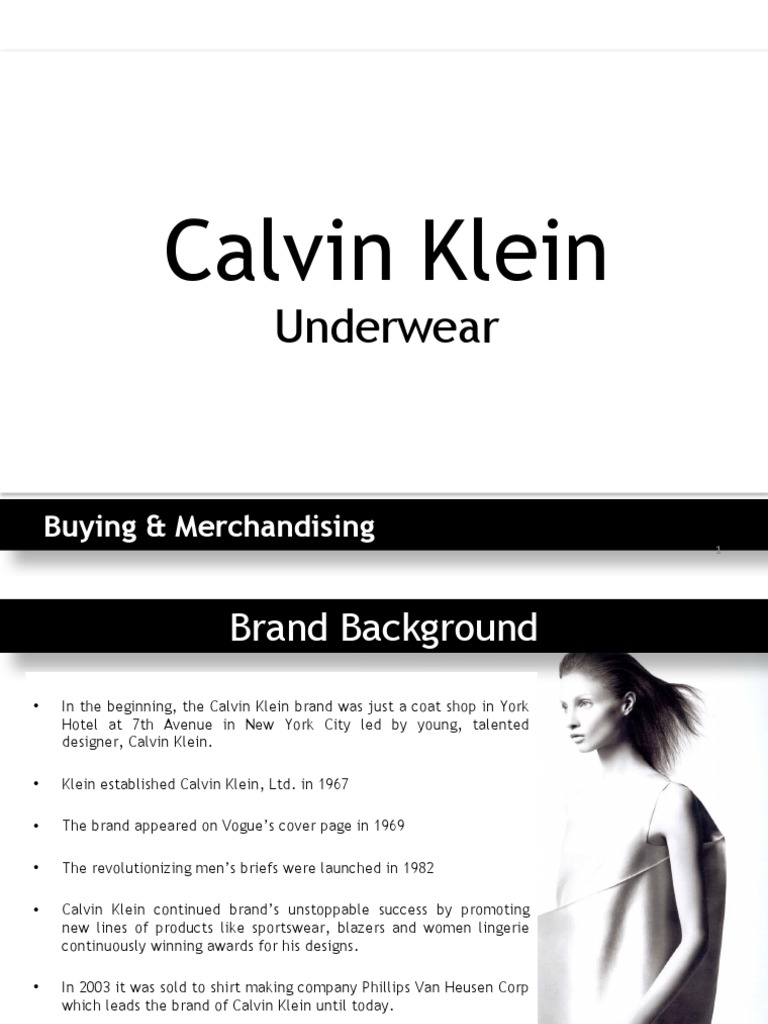 Calvin Klein: Underwear, PDF, Survey Methodology