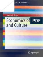 (SpringerBriefs in Economics) Bruno S. Frey - Economics of Art and Culture (2019, Springer International Publishing)