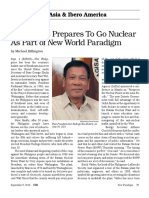 Philippines Prepares To Go Nuclear As Part of New World Paradigm