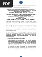Guia Didáctica de Escuela para Padres