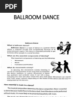 Ballroom Dance and Fundamentals