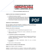 Edital de Submissão Hematoclil