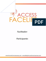 Access FACELIFT MANUAL 1016 A4 PORTUGUESE